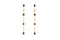 Boucles d'oreilles Macha Onyx Texturé